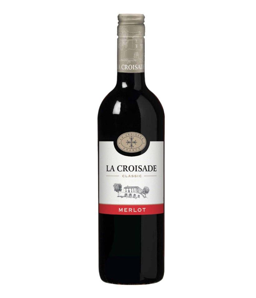 La Croisade Vin de Pays d'Oc Merlot Fles 75cl
